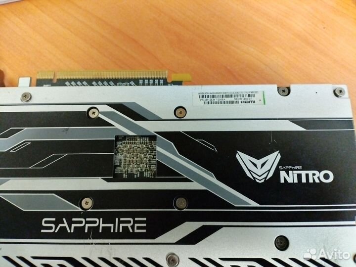 Видеокарта sapphire rx 480 8gb nitro