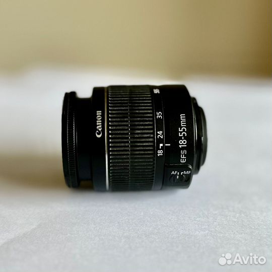 Объектив Canon ef-s 18-55mm macro 0.25m/0.8ft