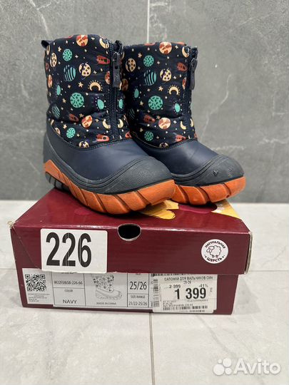 Сноубутсы зимние детские