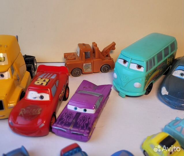 Тачки McDonalds disney Машинки тачки Хеппи мил