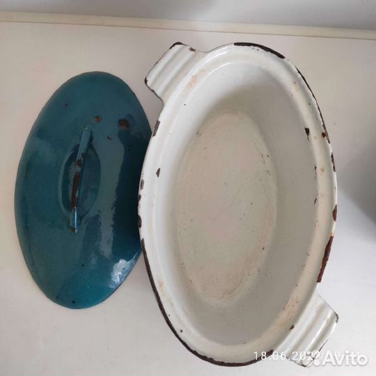 Гусятница чугунная СССР