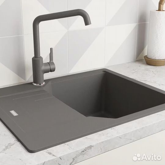 Смеситель franke urban серый