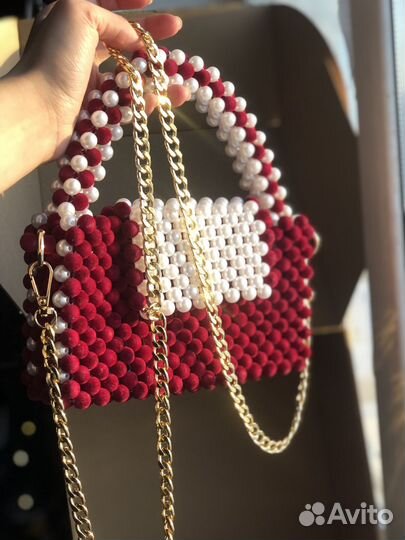Сумка из бусин