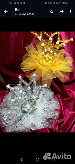 Корона для девочек (украшение для волос)