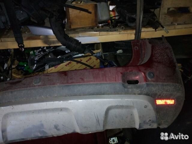 Задний бампер рено дастер