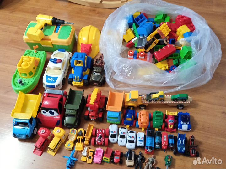 Большой пакет игрушек для мальчиков