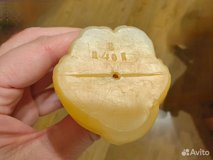 Советская игрушка Тигр 7,5см пластик 0,40 коп СССР