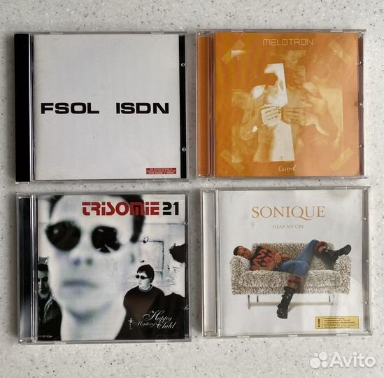 CD. Музыка. Зарубежный рок, поп, электроника