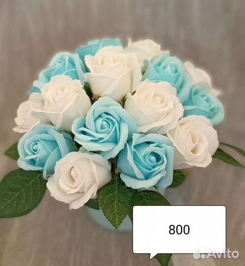 Букет из мыльных роз(цветы)