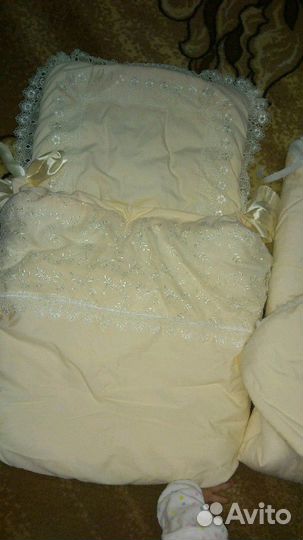 Комплект на выписку для новорожденных (зима)