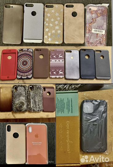 Чехлы для iPhone XS MAX, iPhone 7/8 plus и iPhone