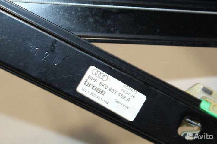 Стеклоподъемник передний правый Audi A4 B8 2007-20