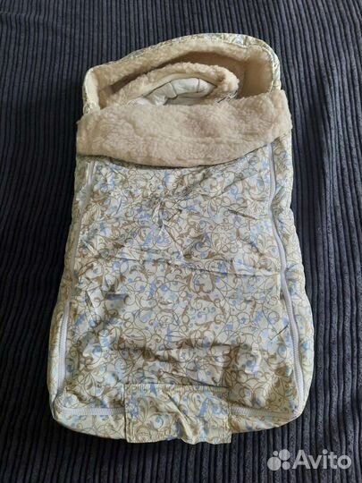 Конверт на выписку для мальчика зимний