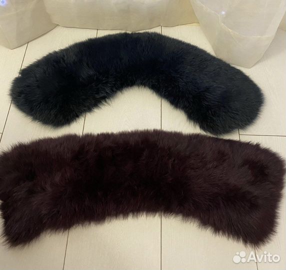 Воротник из натурального меха