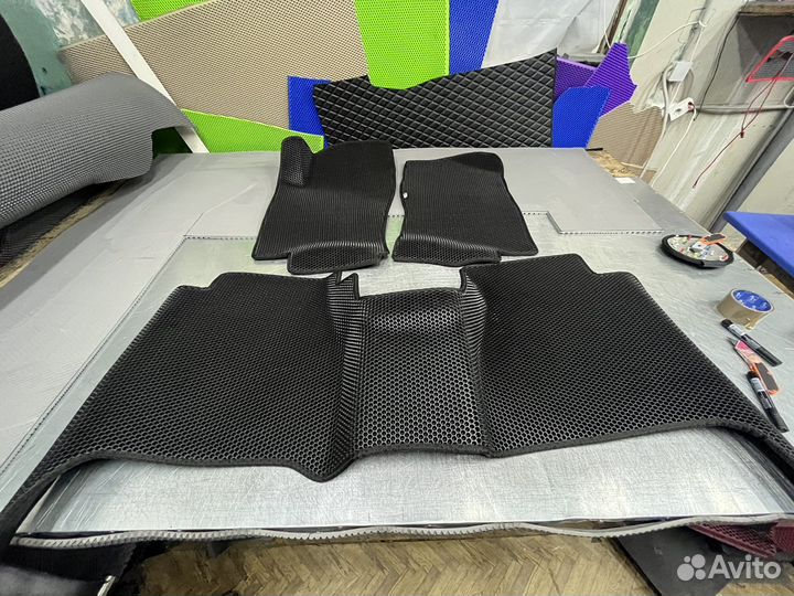 Eva коврики 3D и Ева Эво коврики 3д с бортами