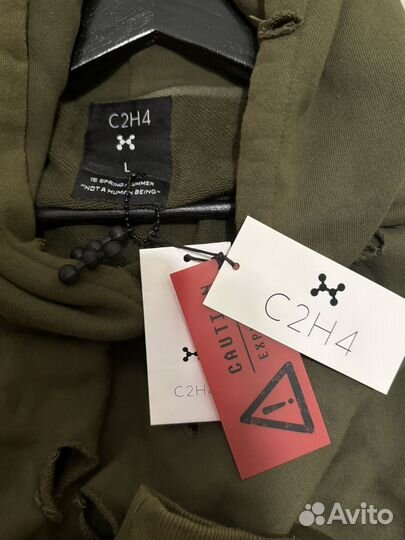 C2h4 hoodie distressed оригинал