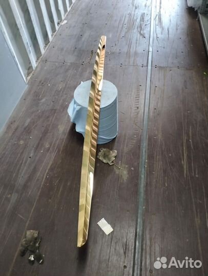 Накладка капота декоративная Золото AZ16D411000086