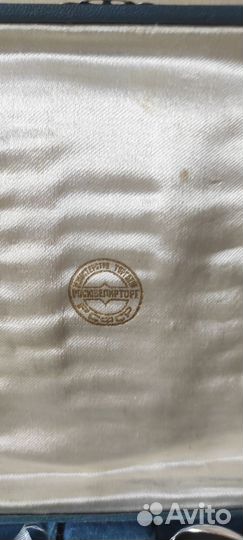 Набор чайных ложек РСФСР Росювелирторг