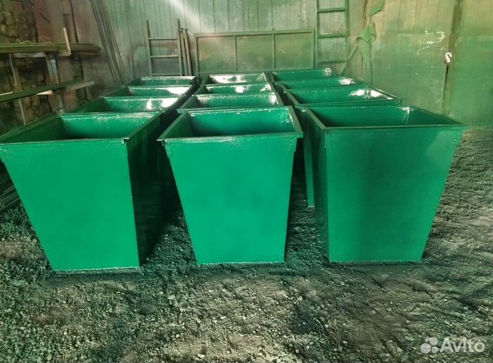 Мусорный контейнер 0.75 м3. Арт 56419