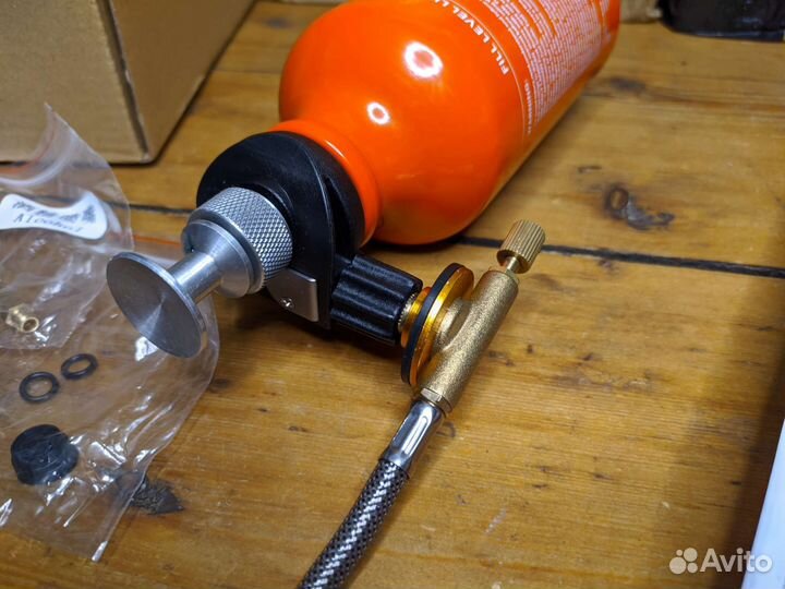 Мультитопливная походная горелка