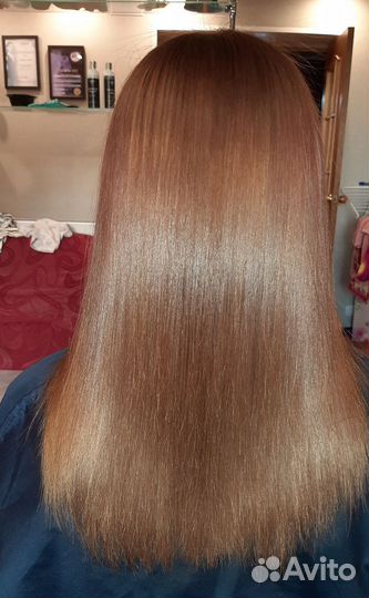 Наращивание волос,ботокс,кератин