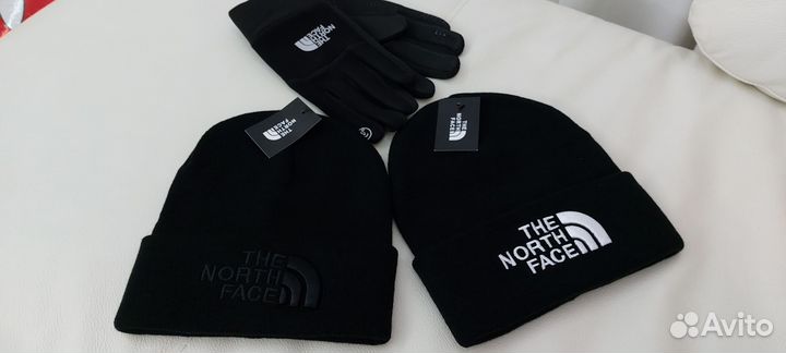 The North Face шапка двойная