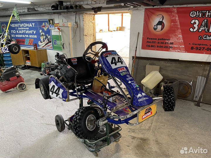 Картинг с мотором Rotax max