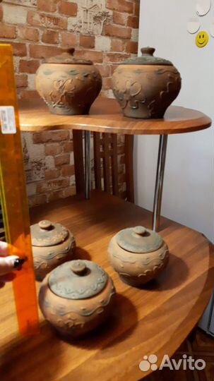 Керамические горшки