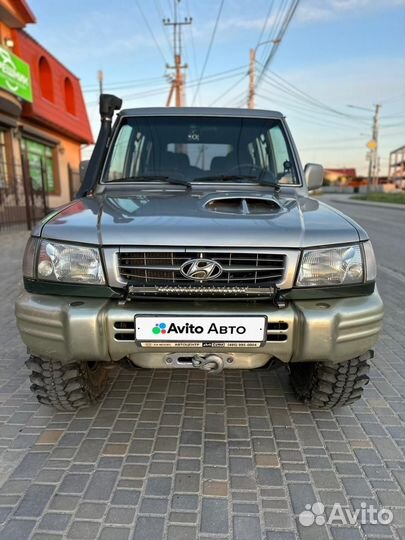 Hyundai Galloper 2.5 AT, 2000, 245 000 км