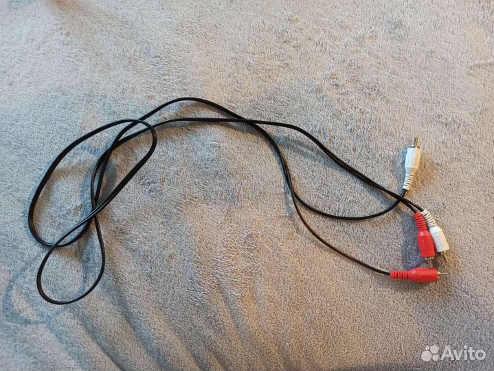 Межблочный кабель 2x rca тюльпан