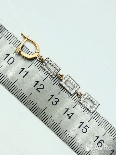 Золотые серьги