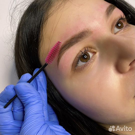 Оформление бровей и ресниц. Ламинирование ресниц и