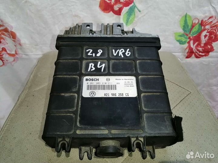 Эбу VW Passat 2.8l VR6 + проводка