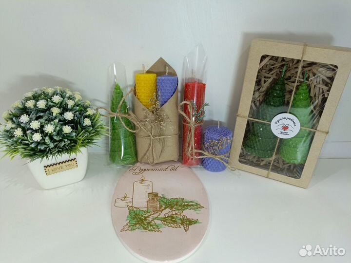 Свечи из вощины