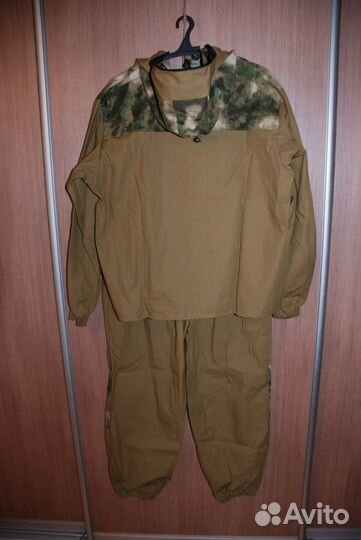 Костюм антимоскитный 56-58 размер,хаки,палатка-х/б