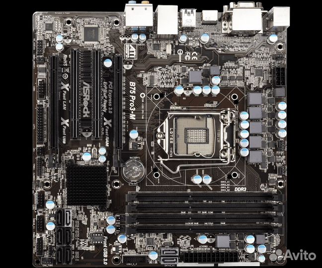 Мать, кулер, проц intel core i3 3220/b75/8gb ddr3