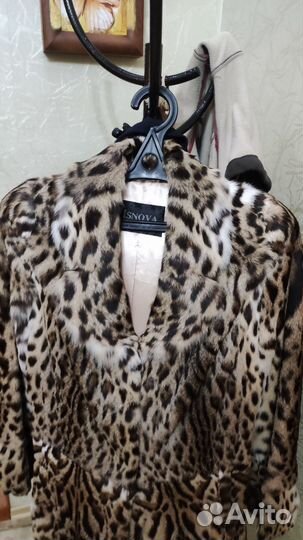 Шуба из рыси натуральная