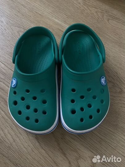 Crocs c 11 детские тапочки