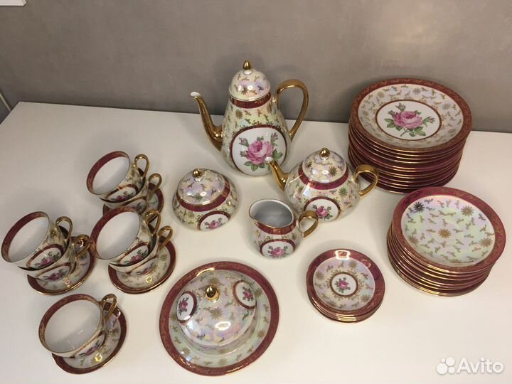 Чайный сервиз Volkstedt гдр