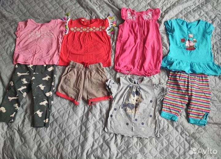 Одежда для девочки пакетом 80-86