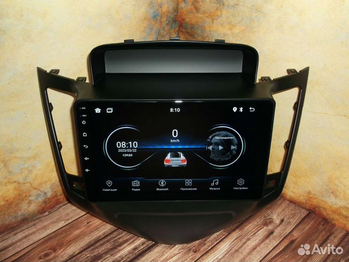 Магнитола Chevrolet Cruze Android с камерой 09-13г
