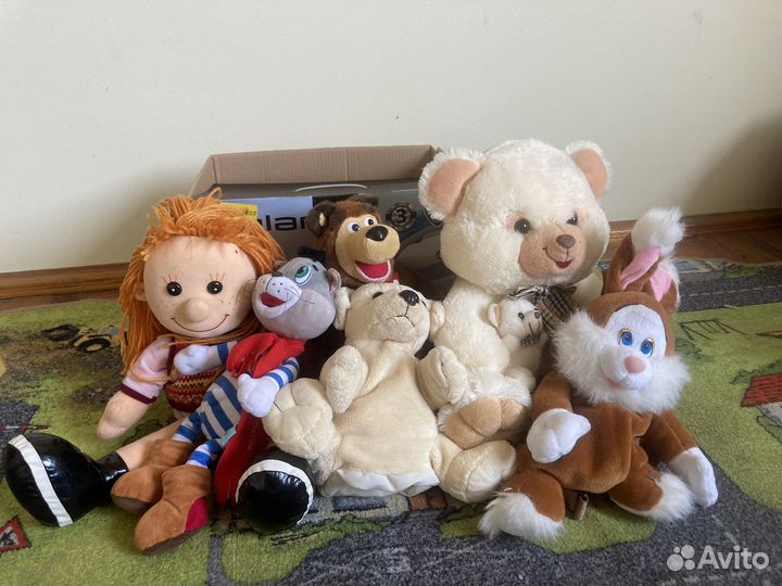 Мягкие игрушки пакетом