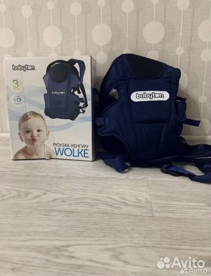 Рюкзак переноска кенгуру Wolke Babyton