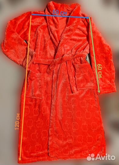 Новый махровый халат