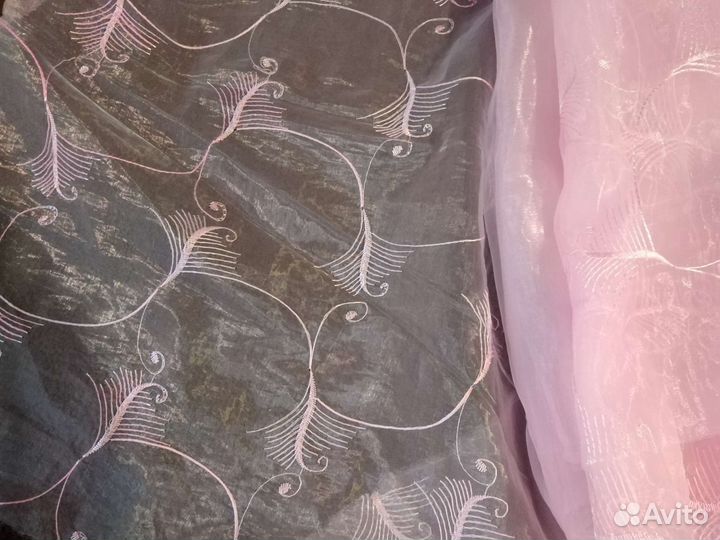 Тюли - органза. Тюль