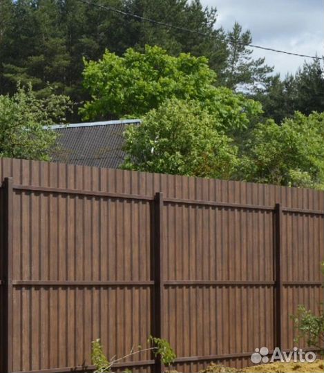 Забор под ключ