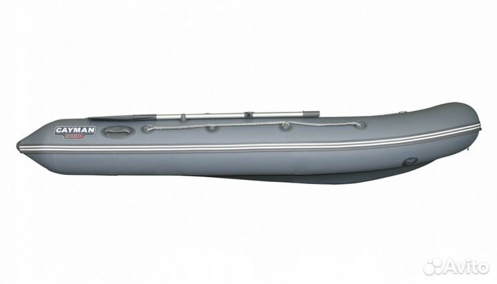 Лодка пвх Кайман N-400 серый