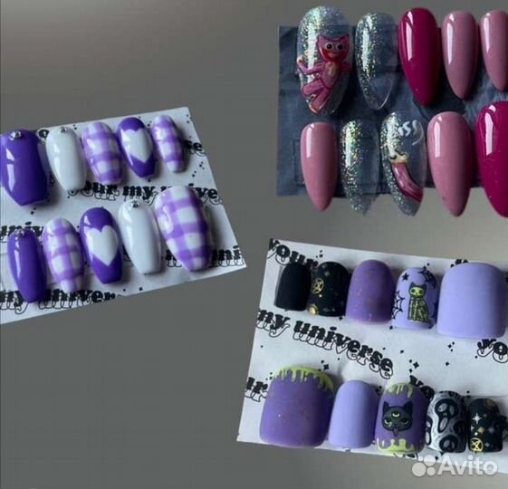 Накладные ногти на заказ