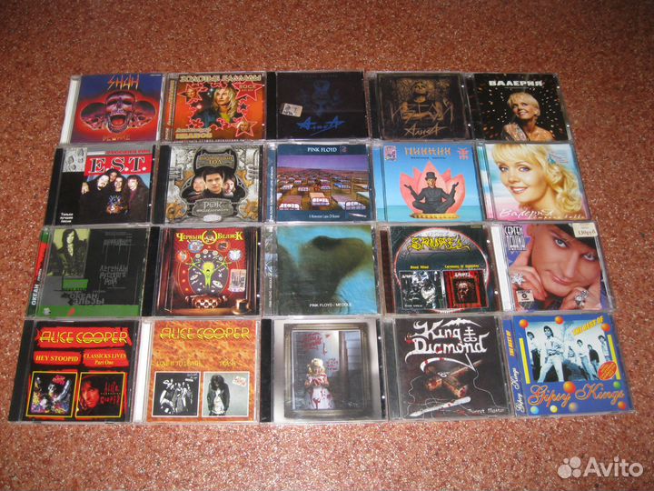 Cd диски (музыка ) рок, поп