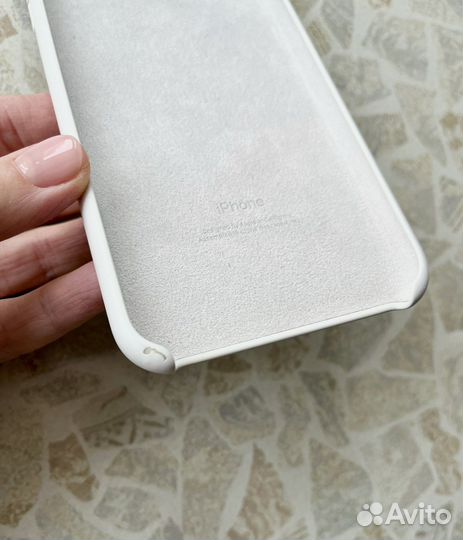 Силиконовый чехол для iPhon 8 Plus белый